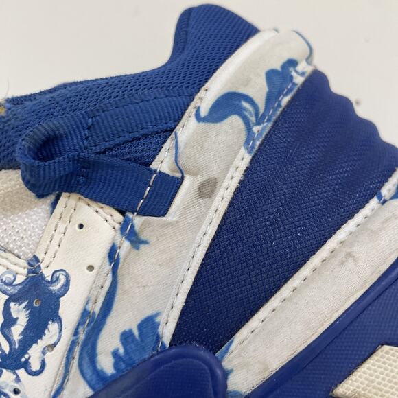 ADIDAS Basketball Sneakers Issue #2 Blue Size 7.5 Shoes FX7426 - Picture 8 of 14